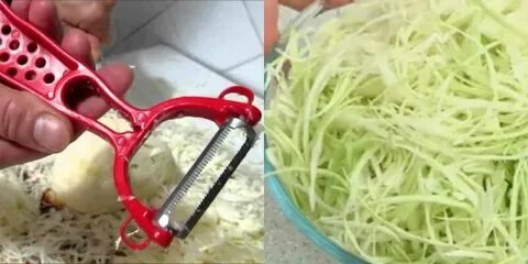 Как шинковать капусту специальным