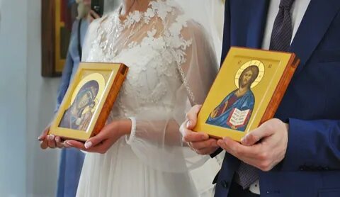 Икона на свадьбу молодоженам