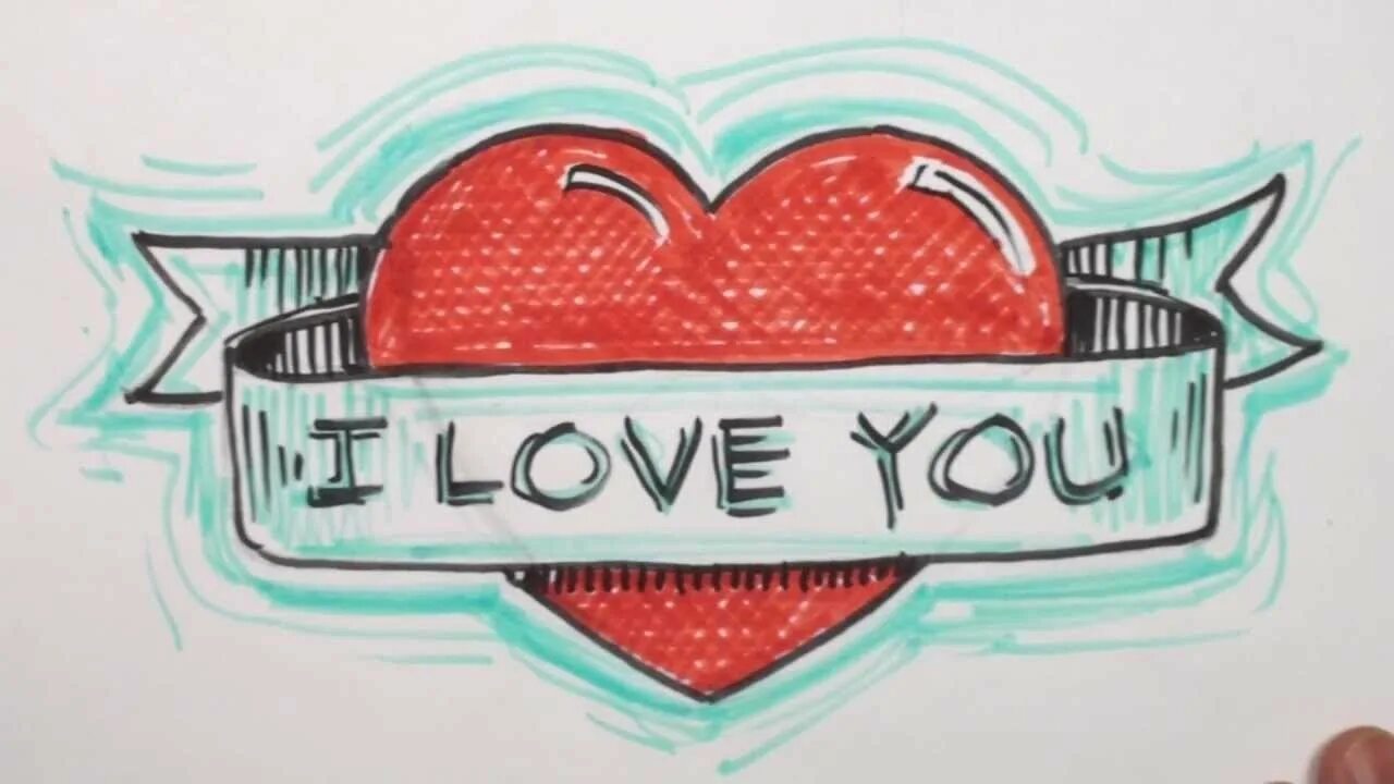 Рисунки ай. Я тебя люблю рисунок. I Love you рисунки. Красивые рисунки я тебя люблю. Надписи для срисовки.
