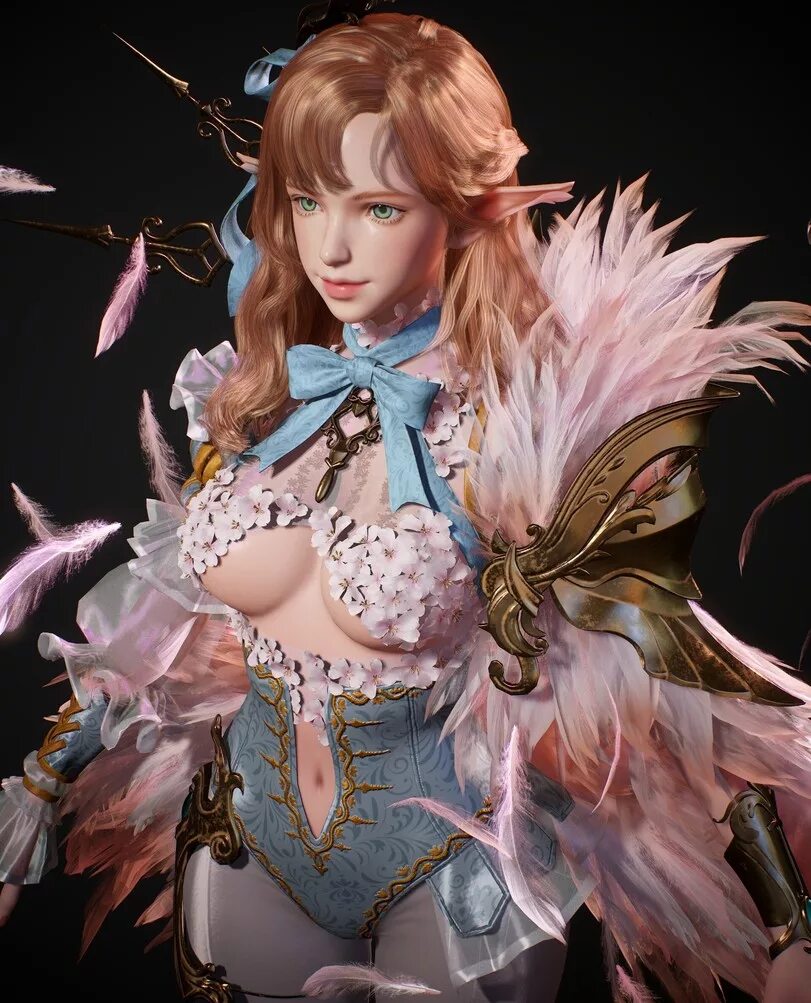 3d девушки. женские образы в стиле фэнтези. 3d девушки в платье. аристократка фэнтези. 3д арт девушка авантюристка.