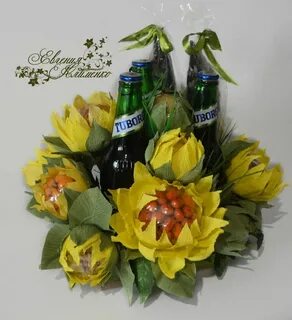 Букет из бутылок