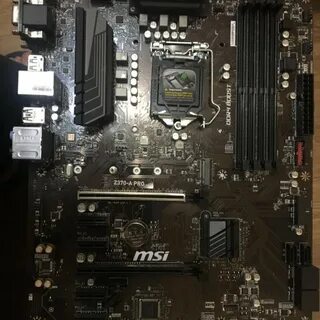 Msi z370 a pro