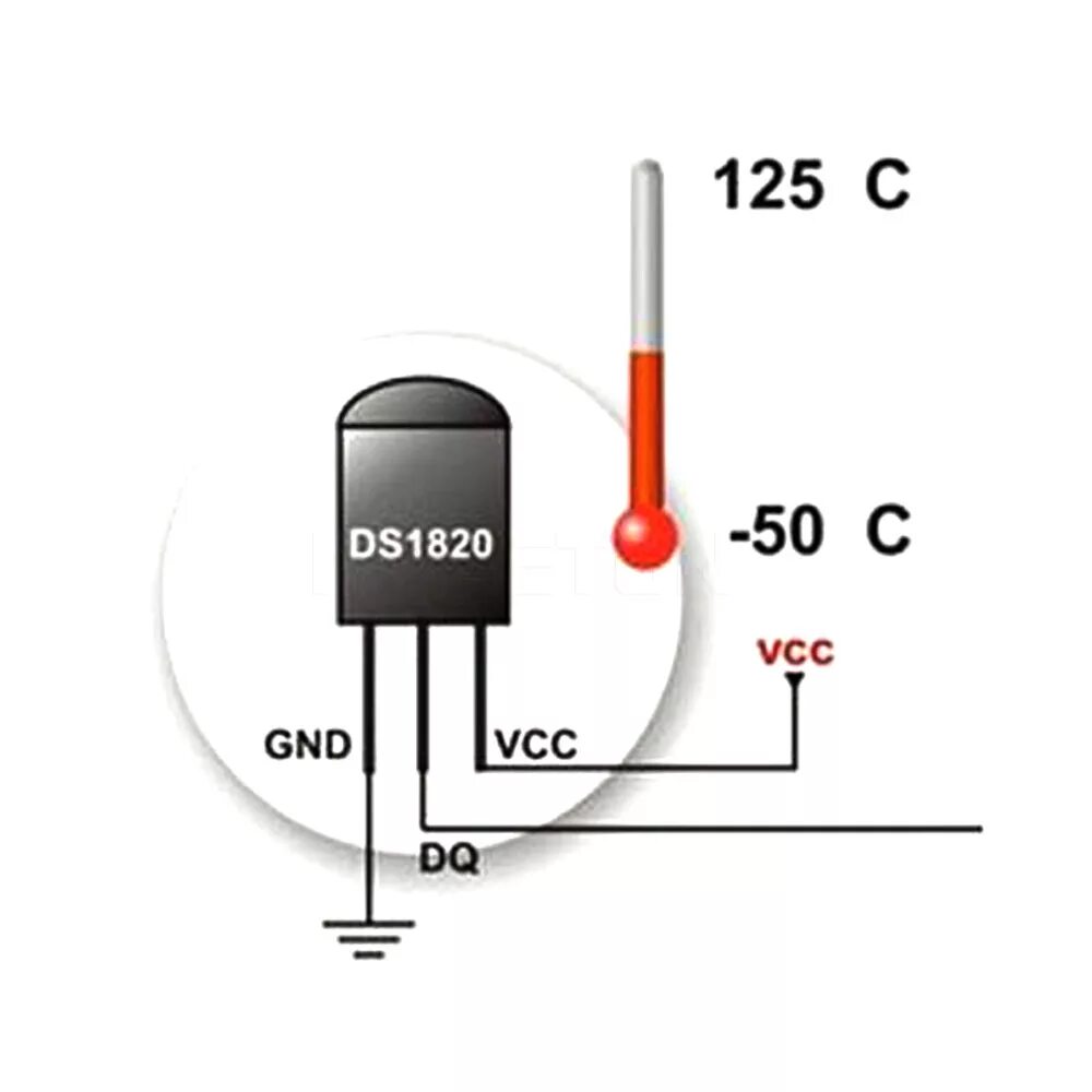 Authenticity Guaranteed DS1820 Temperature Sensor, temperature sensors