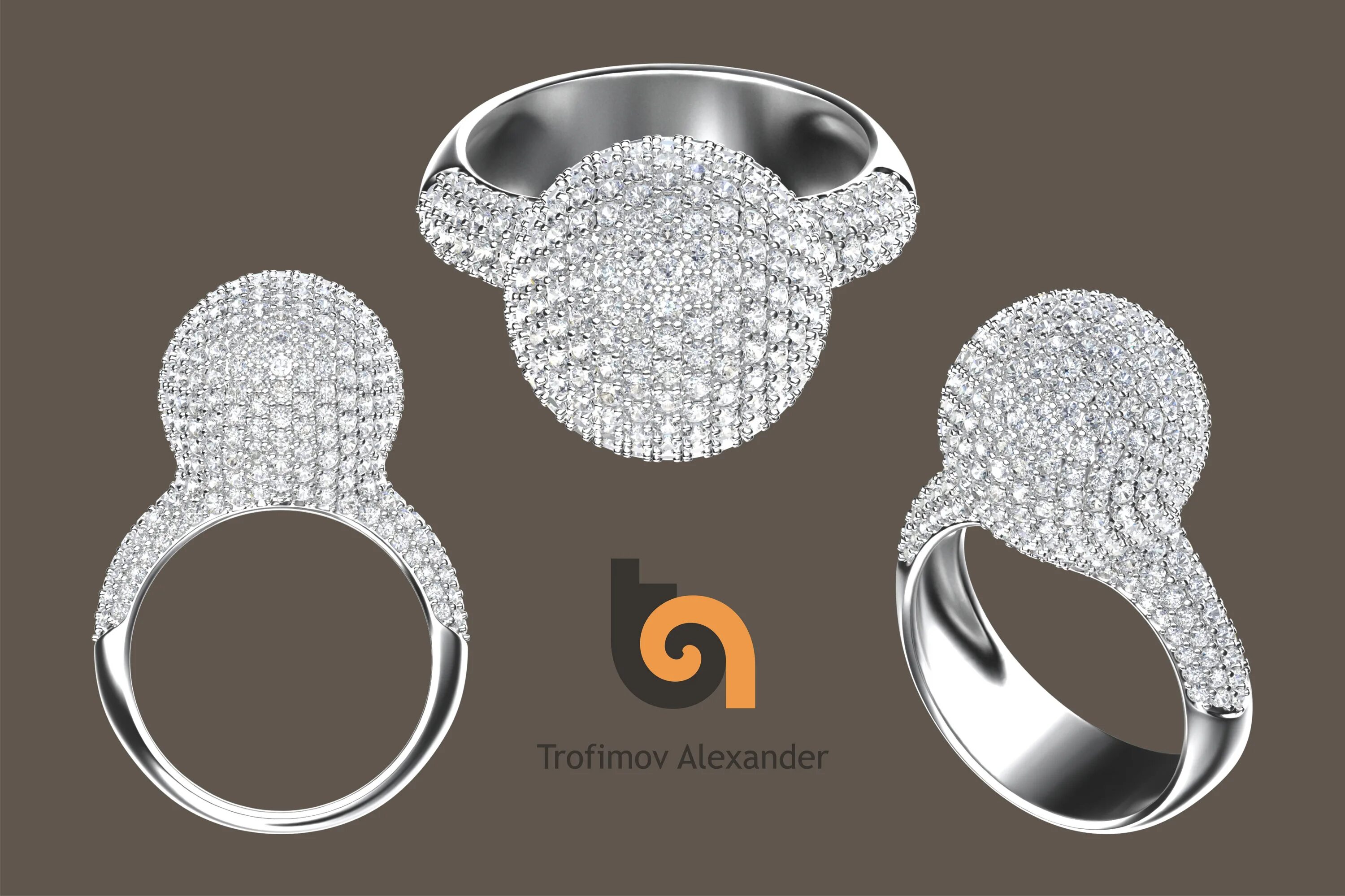 Форум ювелиров. Ювелирный форум. 3d jewelry senior. 4d106-1fb ring.