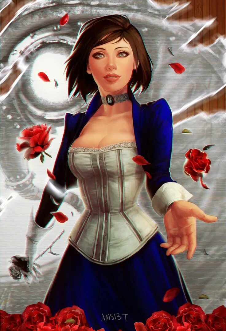 Elizabeth art. Элизабет биошок. Bioshock infinite элизабет. Элизабет арт. Элизабет девитт арт.