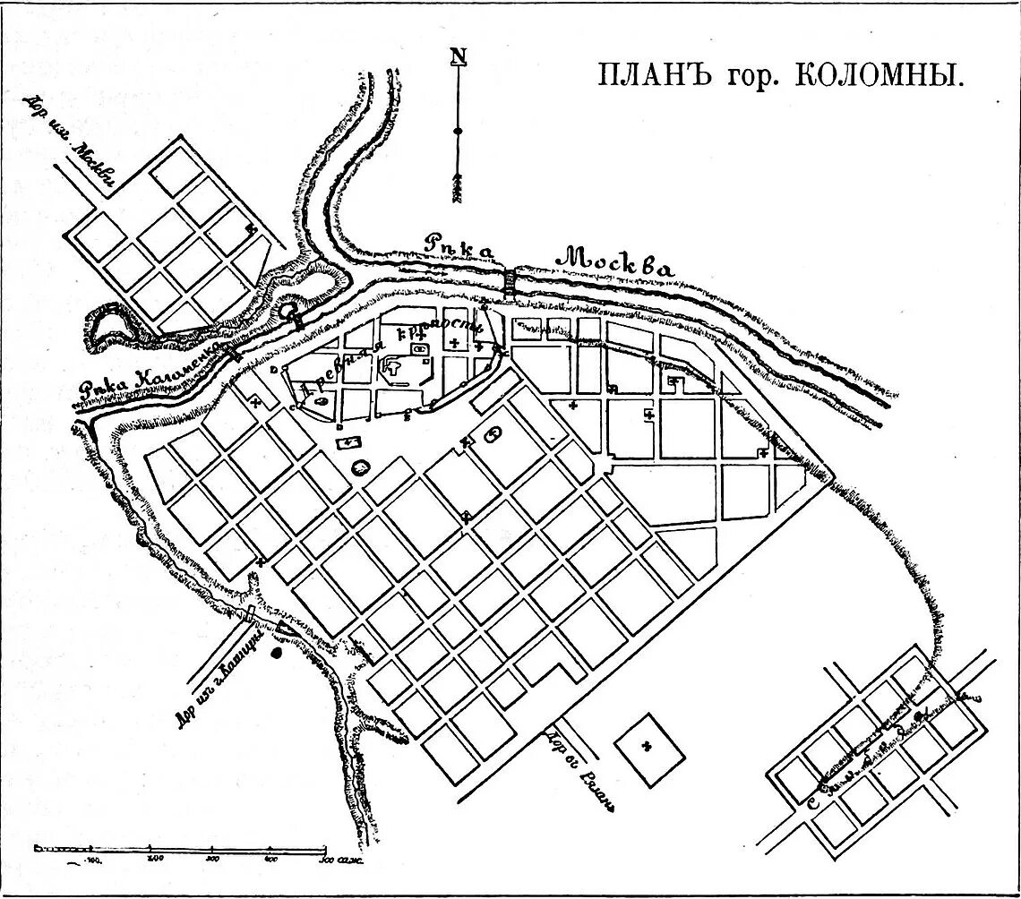 Карта коломны с улицами. Коломна план города. Карта старого города Коломна. Коломна старый город карта. Старинные карты города Коломна.