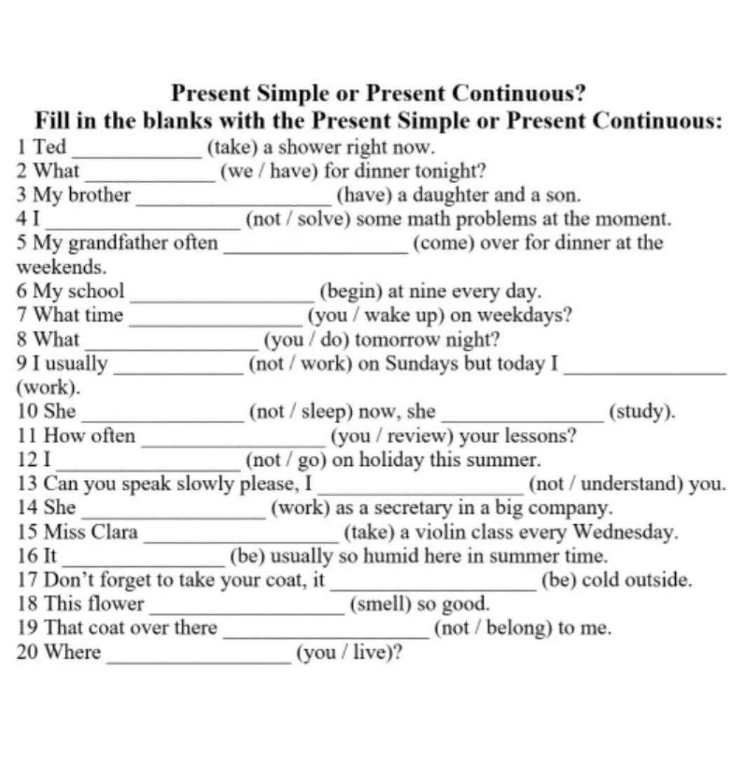 Present continuous test 6. Тест по английскому языку 6 класс present simple present continuous. present simple present continuous упражнения 8 класс. упражнения по английскому языку 4 класс present simple present continuous. present simple present continuous упражнения 5 класс с ответами.
