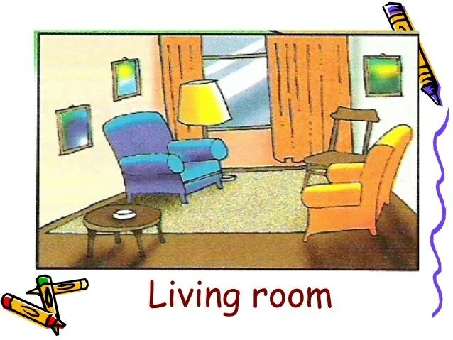 Living Room на английском для детей. Living Room рисунок для детей. Карточки спальня для детей на английском языке. Карточки Living Room.