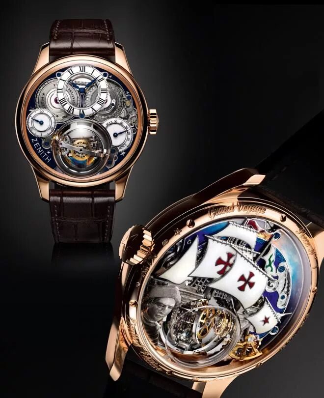 Часы вояж. Часы zenith academy christophe. часы христофор колумб. часы zenith columb grand voyage. zenith christophe colomb.