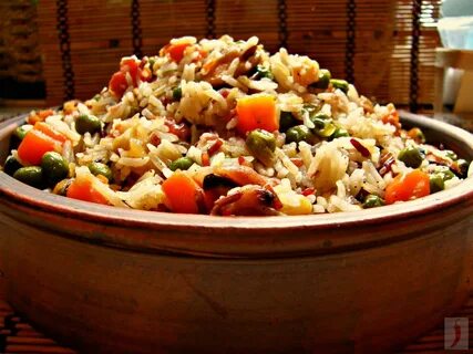 Плов с морепродуктами