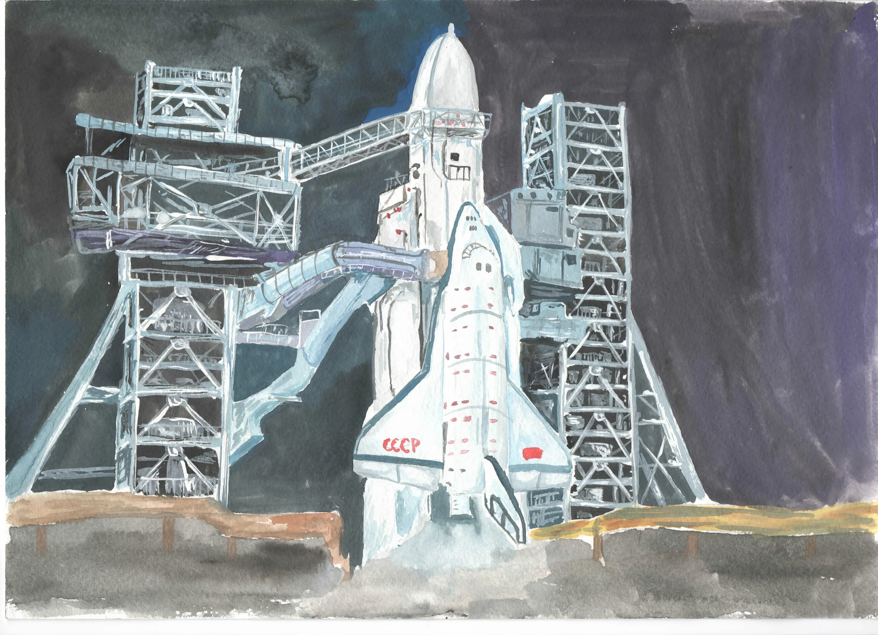Космодром найди космодром. Космодром байконур буран. космодром байконур живопись. космический корабль восток буран. стартовая площадка энергия буран.