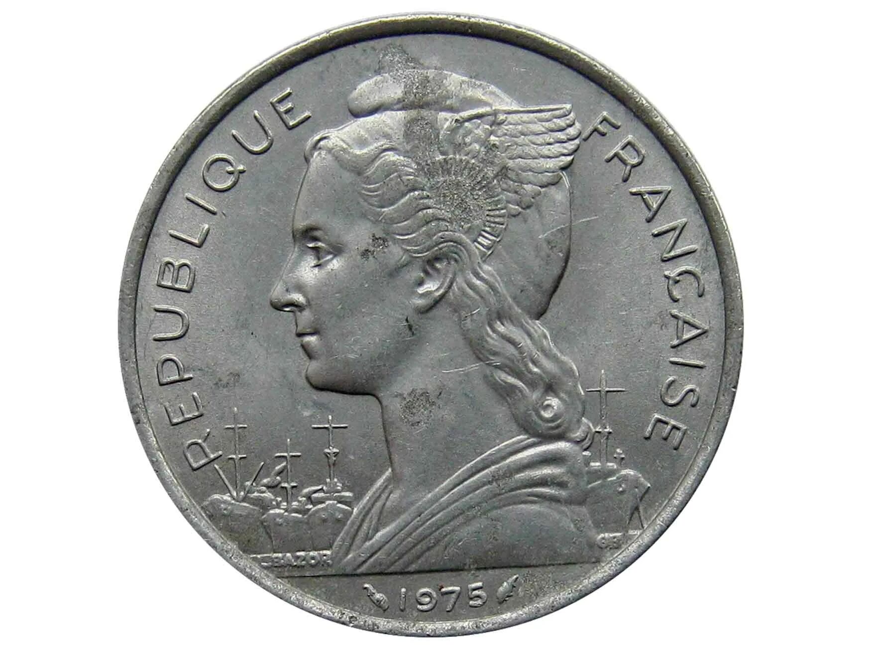 5 Франков 1783г. 5 Francs 1959. Монета Афара и Исса 5 франков. Монета с Гауссом 5 франков.