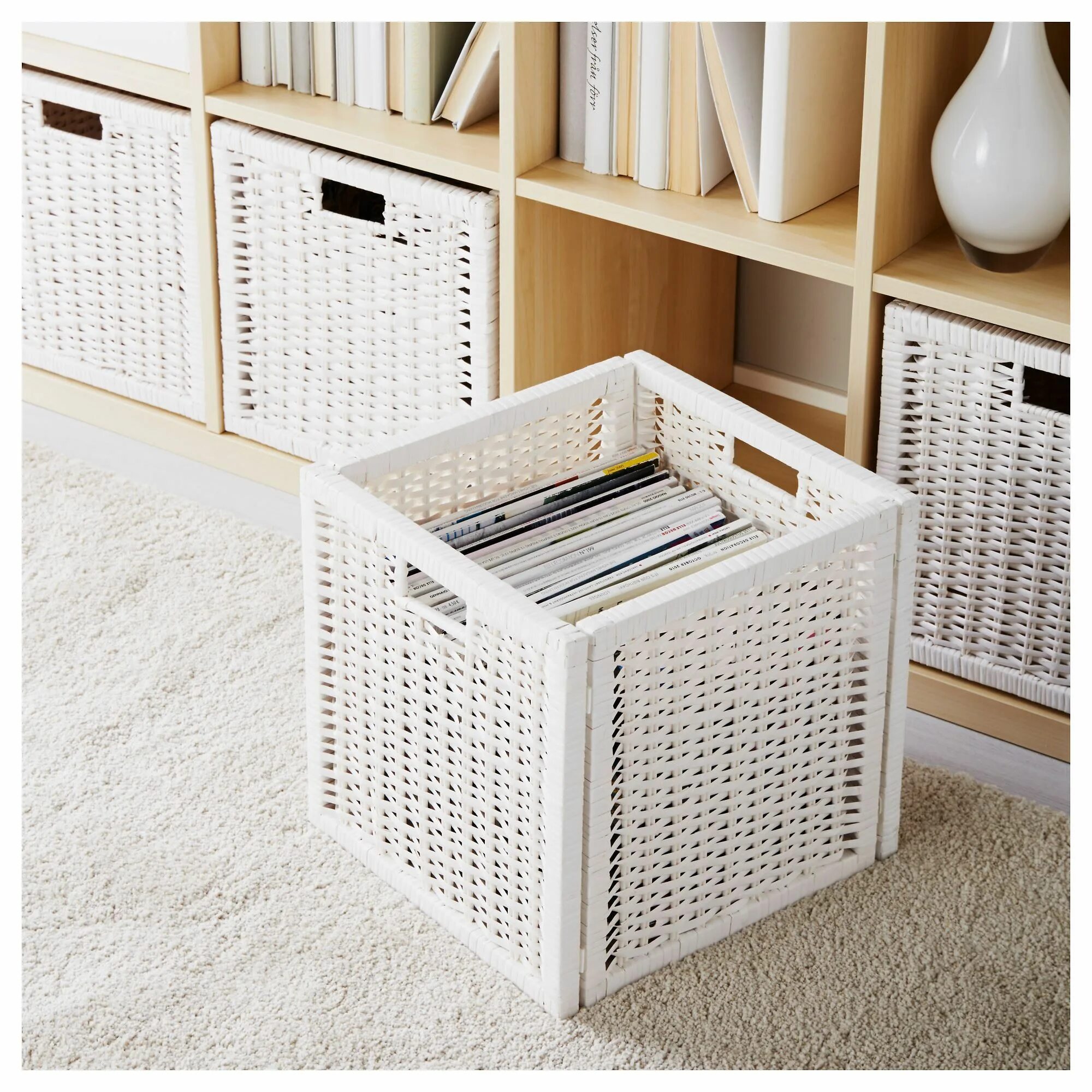 Коробка для хранения IKEA, 32 х 33 х 32 - купить по выгодной цене в интернет-маг