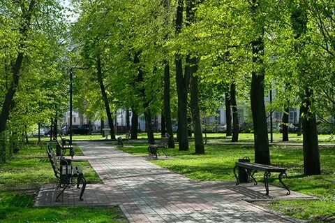 Название скверов города