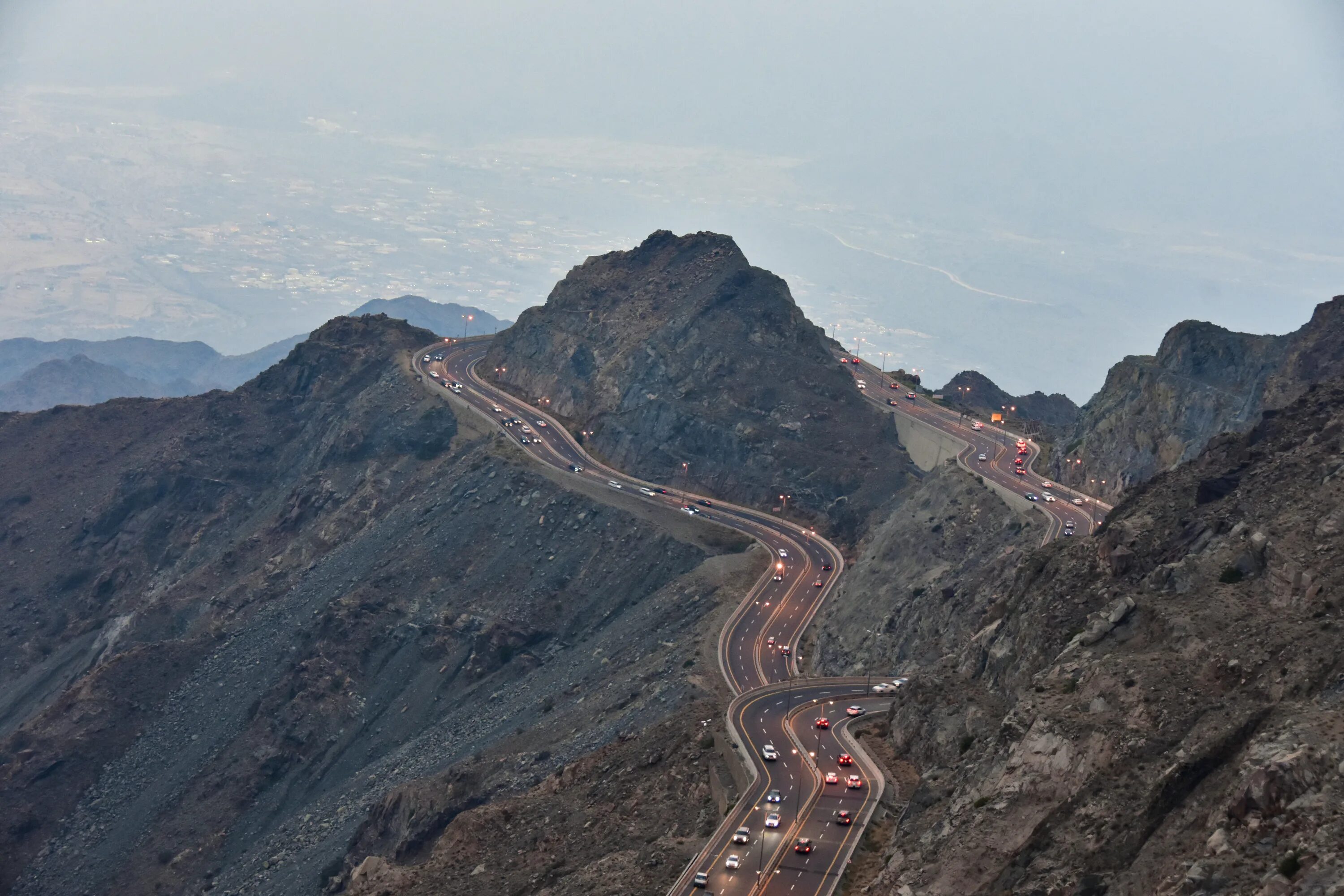Хайвей в лос анджелесе. Jebel jais. Sunset at the border. Дорога пустыня закат масло. Al road.