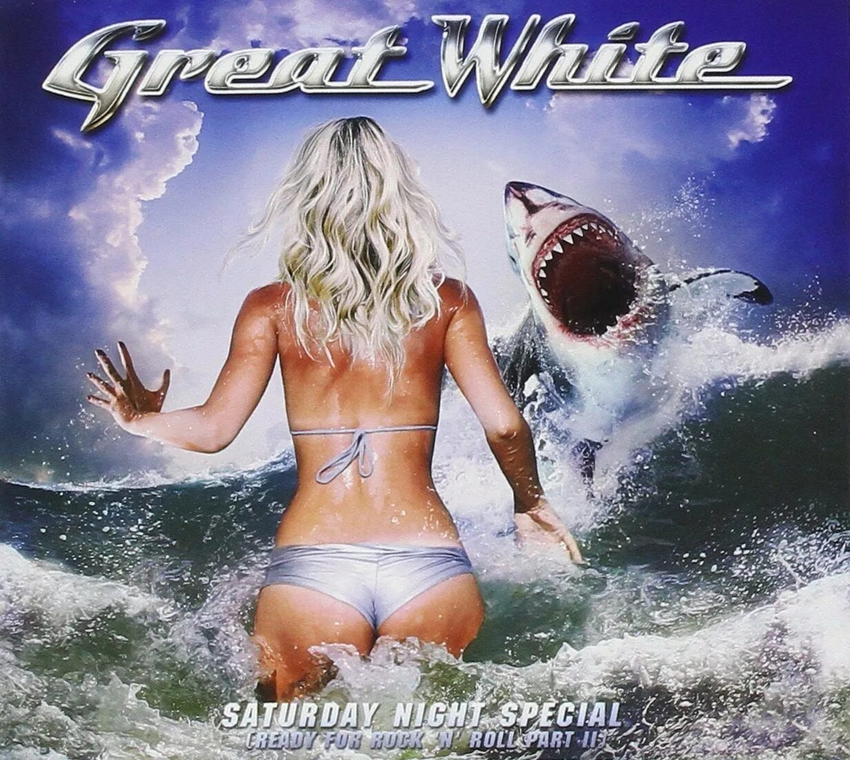 Зарубежная песня май май. Great White Saturday Night Special. Ready for Rock n Roll Part II 2014. Группа great White. Great White 1984 great White. Great White обложки альбомов.