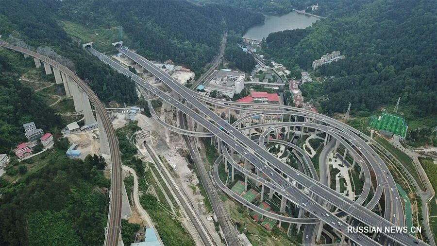 гуйян китай. самая большая пробка. гуйян развязка китай. развязка дороги. транспортная развязка лос анджелес сша.