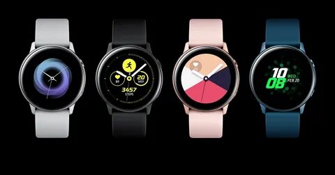 Galaxy watch active экран