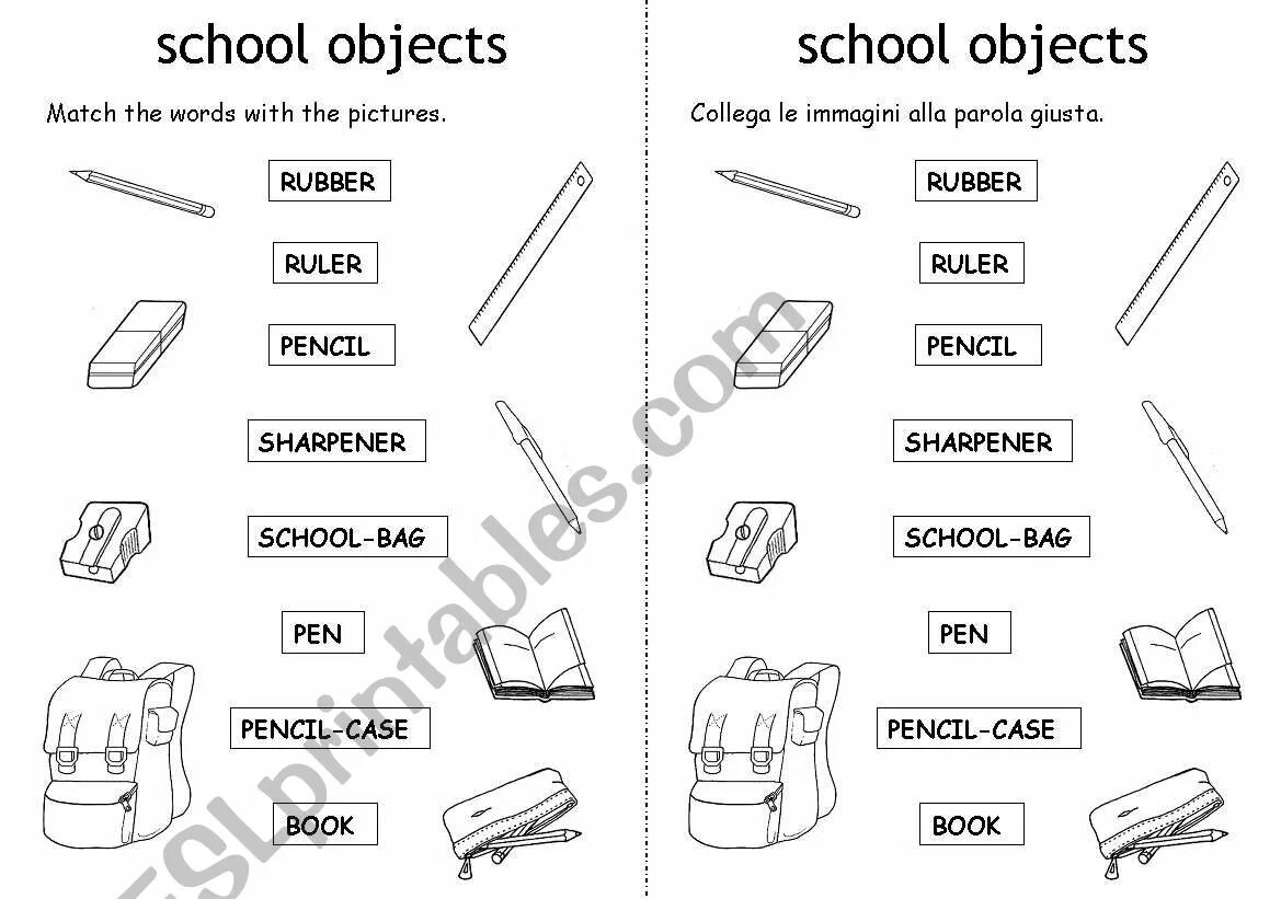 Worksheets School objects спотлайт. Задания по английскому School subjects. Английский упражнения School objects . Match. School subjects and School objects таблица.