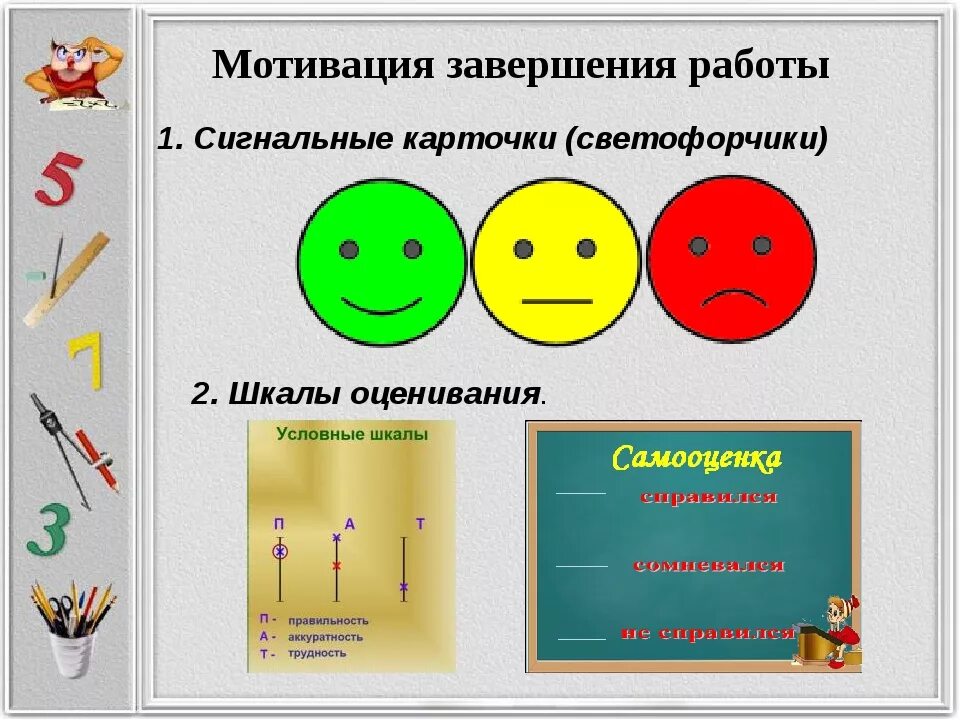 Мотивация урока по фгос. Сигнальные карточки для 2 класса. Мотивация к уроку в начальной школе. Мотивация на урок математики. Сигнальные карточки на уроках математики.