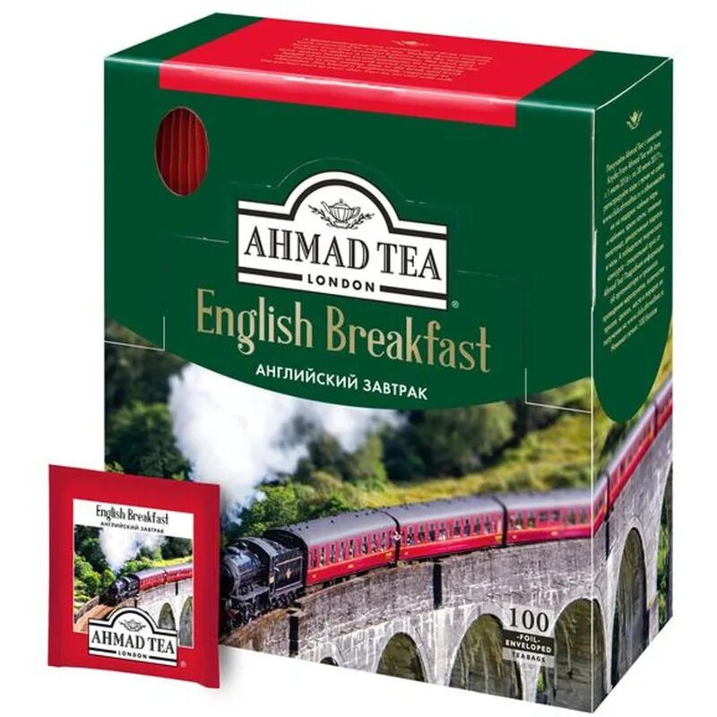 Ahmad english. Чай ахмад английский завтрак 100 пак. чай ахмад инглиш брекфаст. ahmad english breakfast 100 пакетиков.