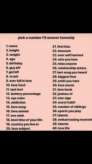 Pick a number