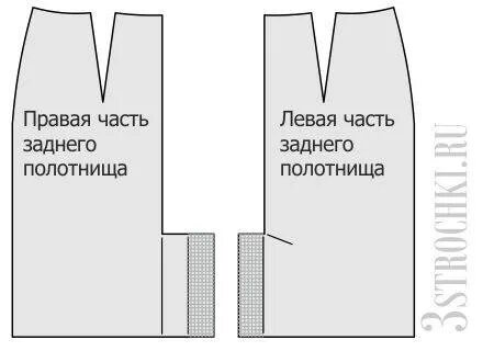Как сшить юбку со шлицей
