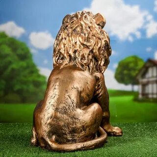 Фигура лев сидящий