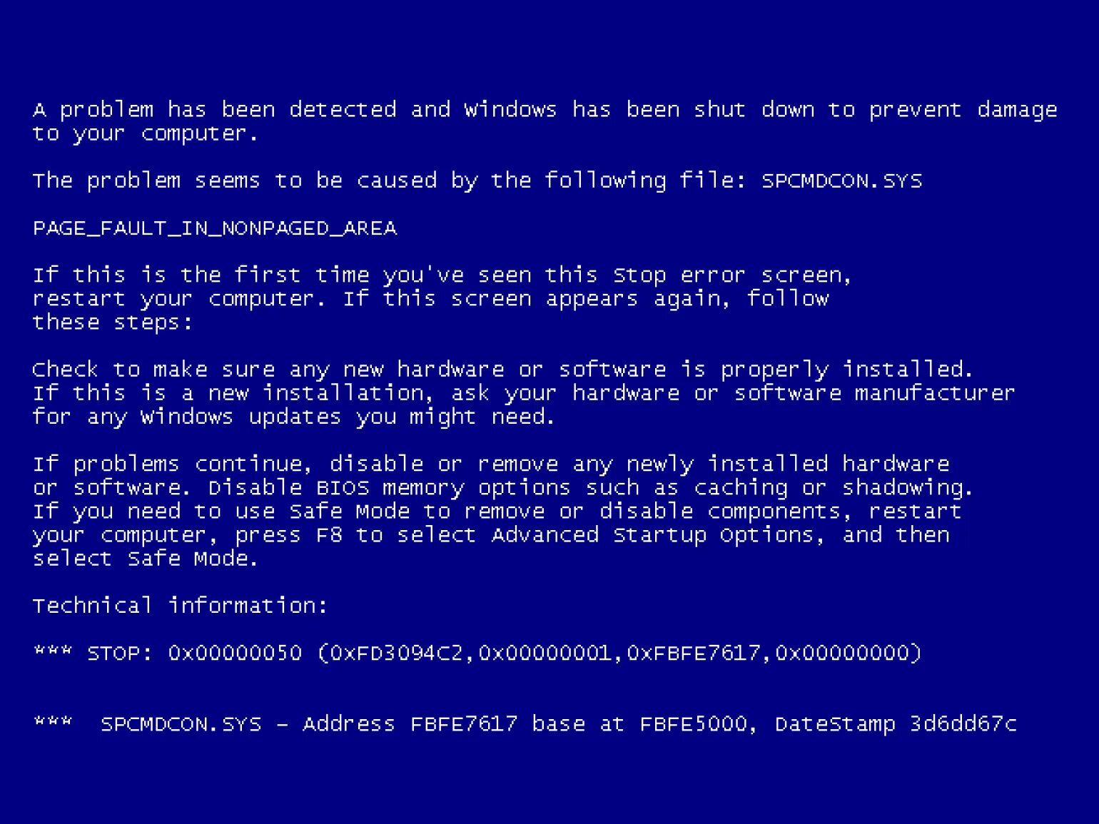 Scratch windows error