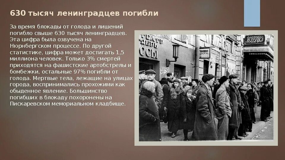 Сколько времени была блокада. Факты о Ленинградской блокаде. Факты о блокадном Ленинграде.