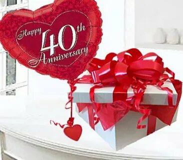 Красивое поздравление с 40 летием свадьбы