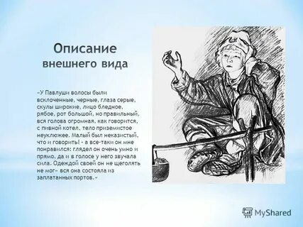 У второго мальчика павлуши волосы были