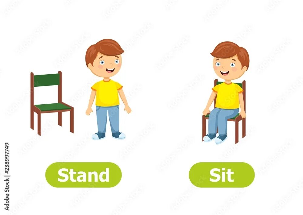 Don t sit down. Stand up для детей. Stand up рисунок. Вставать картинка для детей. Карточки для детей сидит.