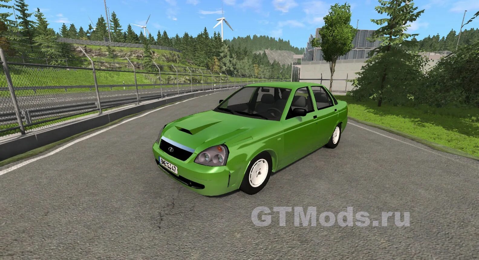 Моды на beamng drive приора. BEAMNG Drive Priora 2.