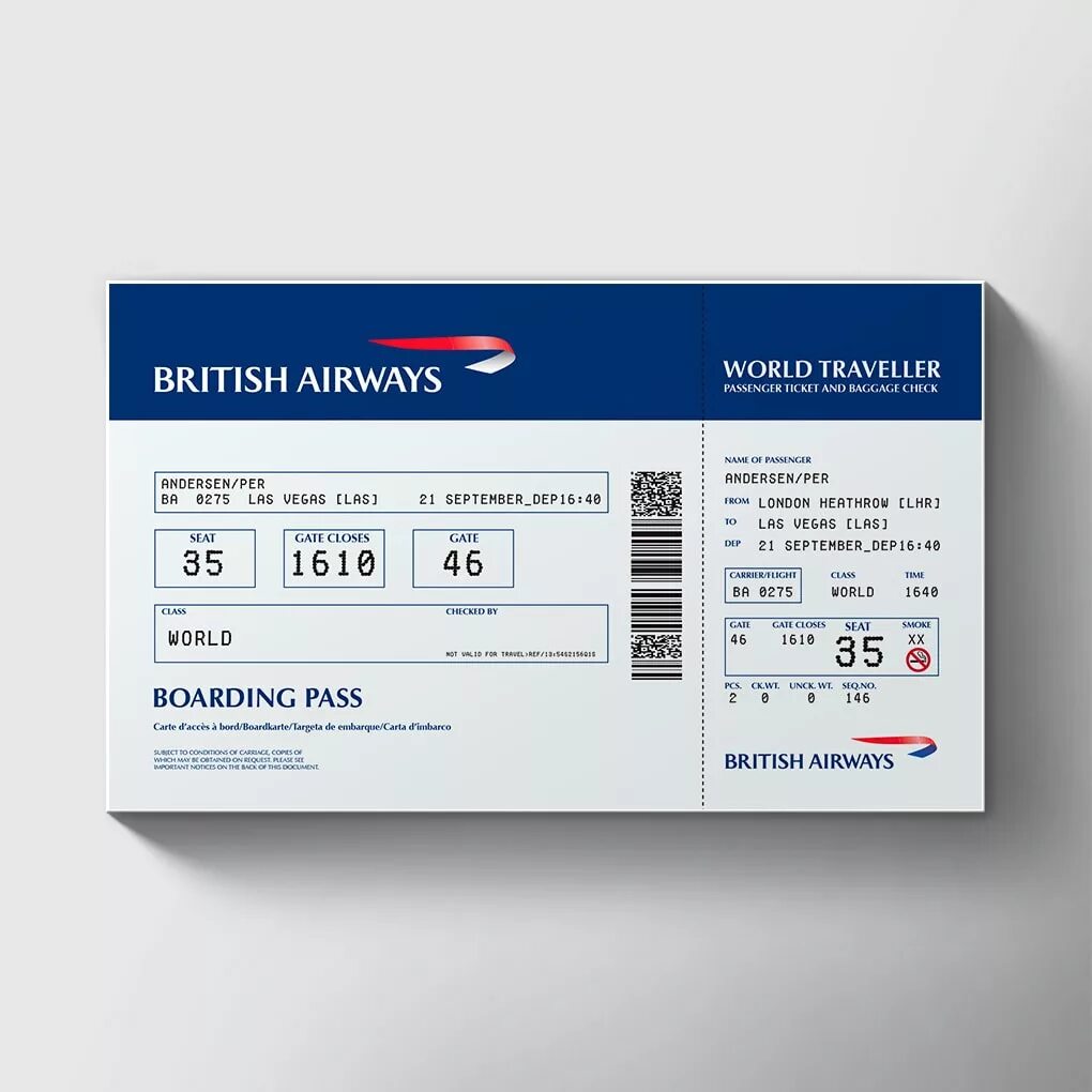 Tickets russia. Билеты на самолет. British Airways билет. Посадочный билет на самолет. Билет на самолет в Лондон.