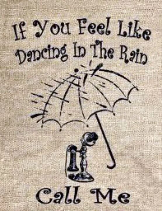 Call me in the rain