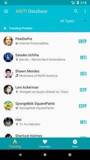 Personality database