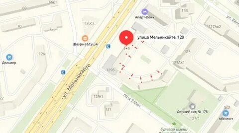 Мельникайте тюмень карта