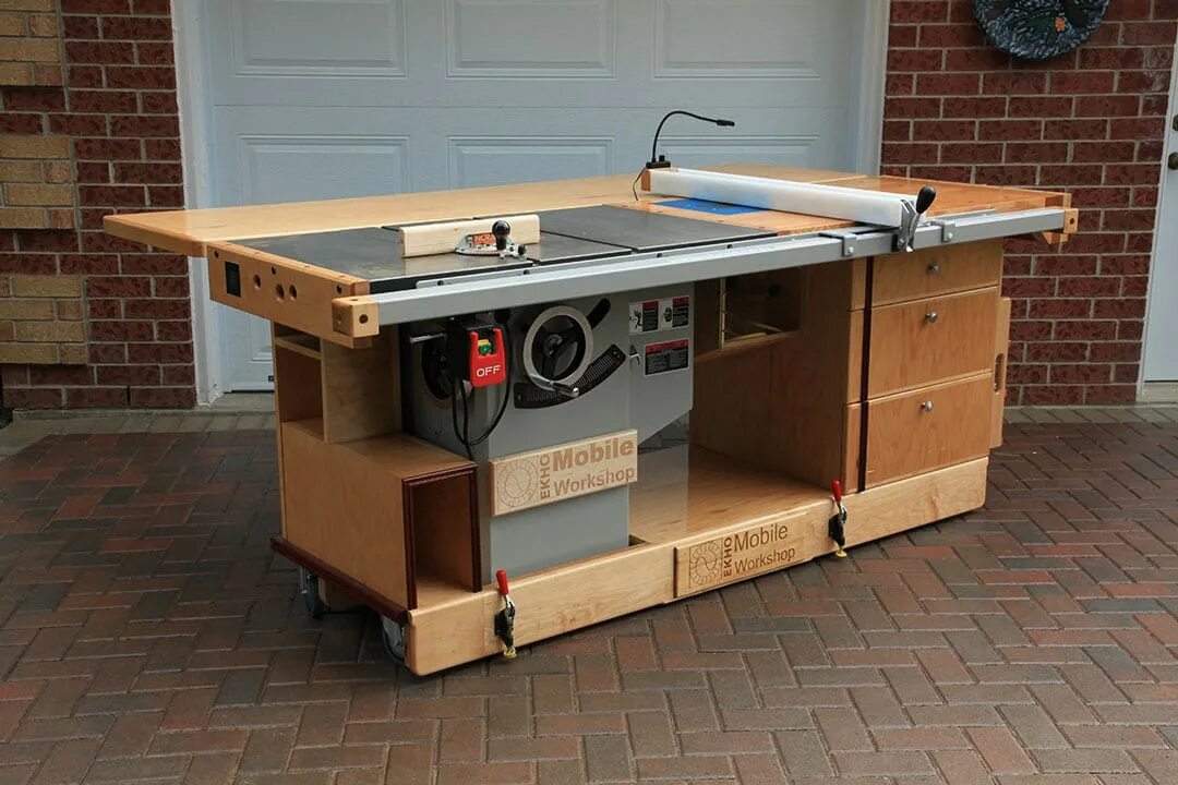 Стол для работы с деревом. Складной пильно фрезерный стол folding table saw and router. раскроечный стол-верстак stm 1800. верстак столярный компакт. mgj001 многофункциональный портативный деревообрабатывающий верстак.