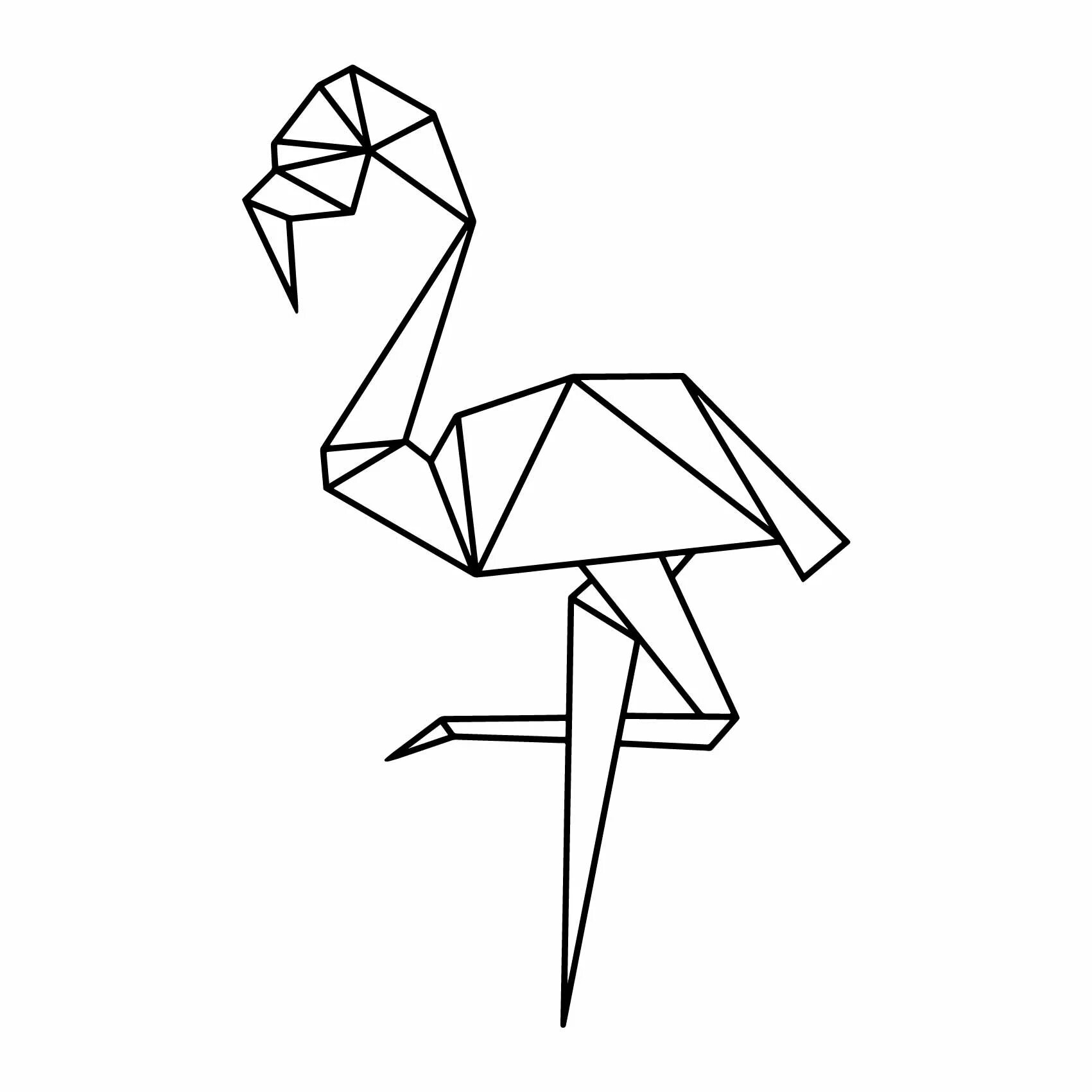 Животные геометрическими фигурами. Фигуры животных из геометрических фигур. Геометрические рисунки животных. Животные из треугольников.