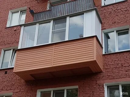 Отделка балкона снаружи