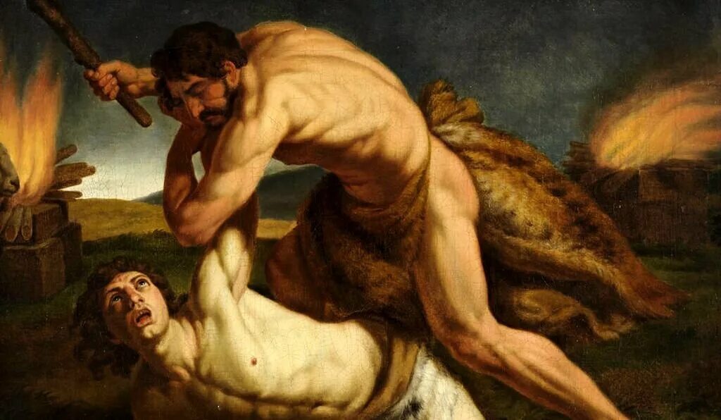 Каин и авель гравюра доре. Гор контуженный семя каина. Убийство авеля каином. Каин и авель тициана. Каин и авель картина.