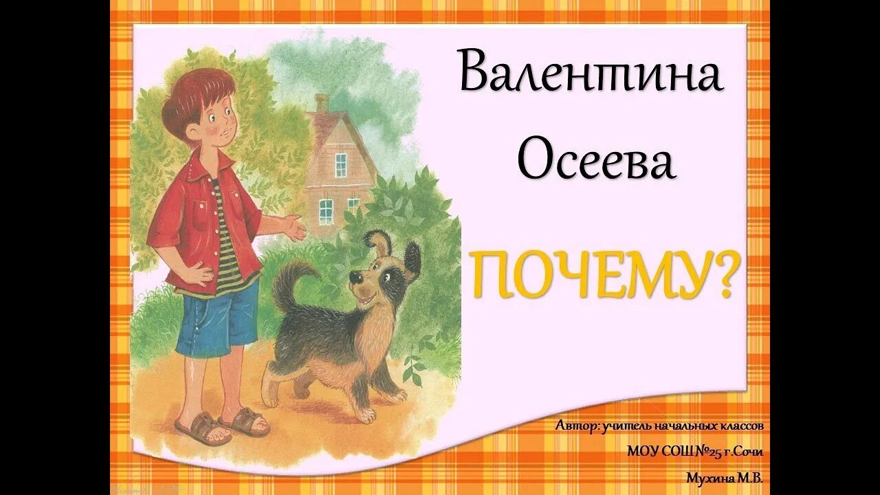 Осеева почему. Рассказы Осеевой. Осеева рассказы для детей.