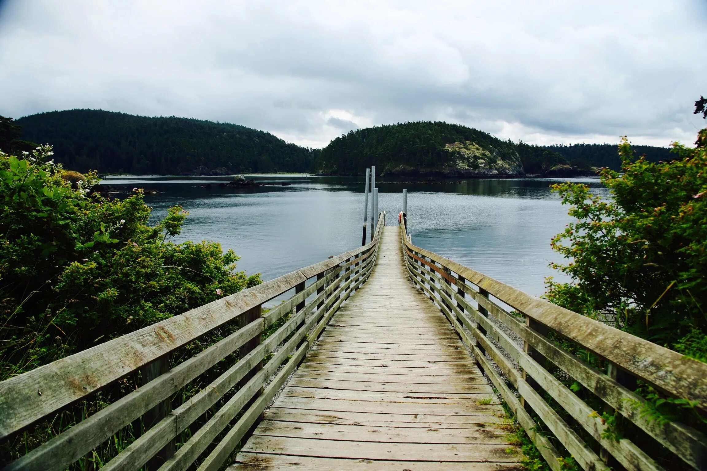 Anglia, Derwent Mouth, Rzeka Trent, Most Long Horse Bridge, Zachód słońca, Chmur