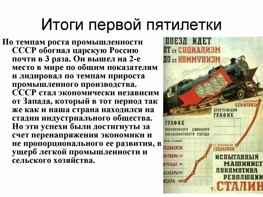 Первая пятилетка мероприятия