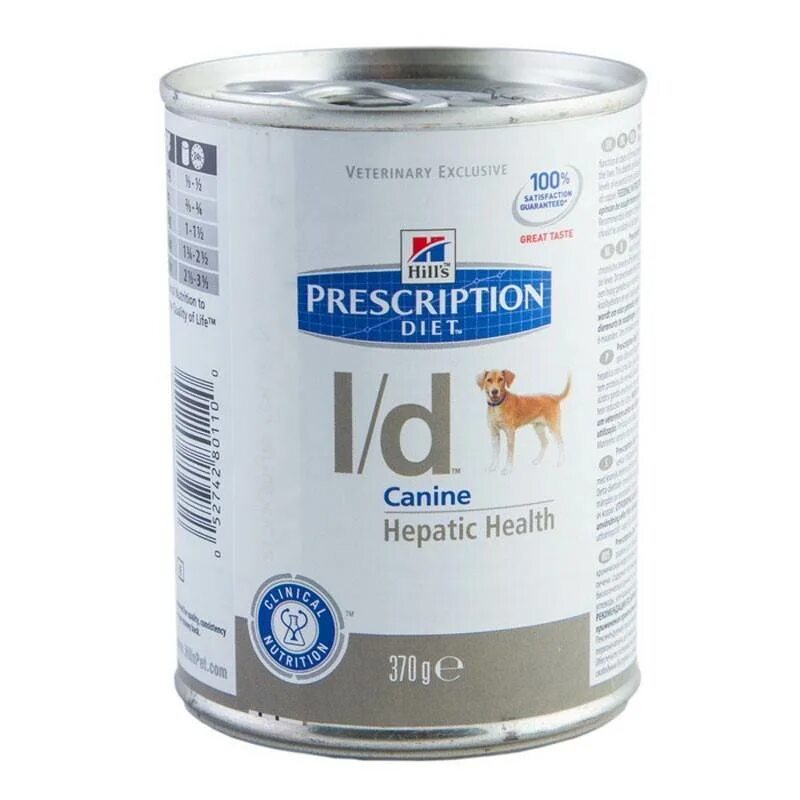 Корм Гепатик Хиллс. Корм для собак Hills Prescription Diet l/d. Hills hepatic для собак. Корм l/d Хиллс Гепатик консервы.