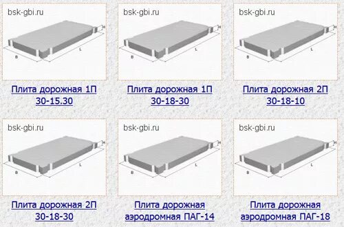 Плиты 6х2х 0.14