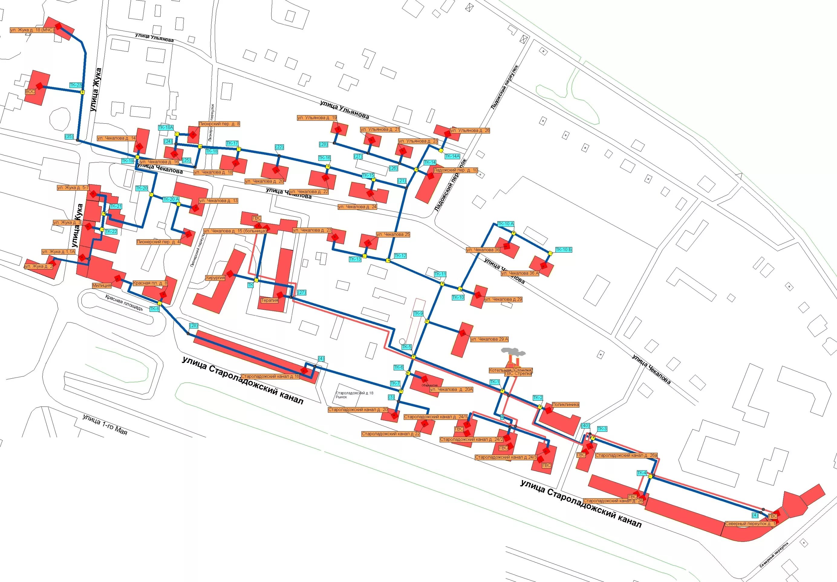 Тепловые сети хабаровск. Схема тепловых сетей Zulu города. Схема теплоснабжения Южно-Сахалинск. Схема теплоснабжения города с тепловыми камерами. Самара схема тепловых сетей от ТЭЦ.