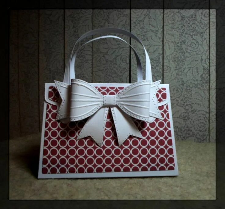 Purse Card Loriete 1 (700x530, 238Kb) Bridal card, Handbag card, Money cards