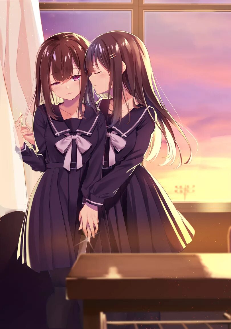 ай 18 арты. ай 18 арты. ай 18 арты. юри сёдзе. аниме юри школа.